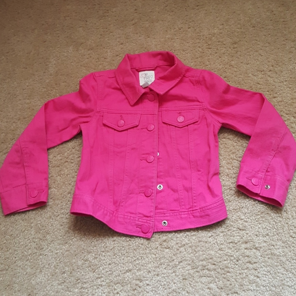 Hot Pink Jean Jacket